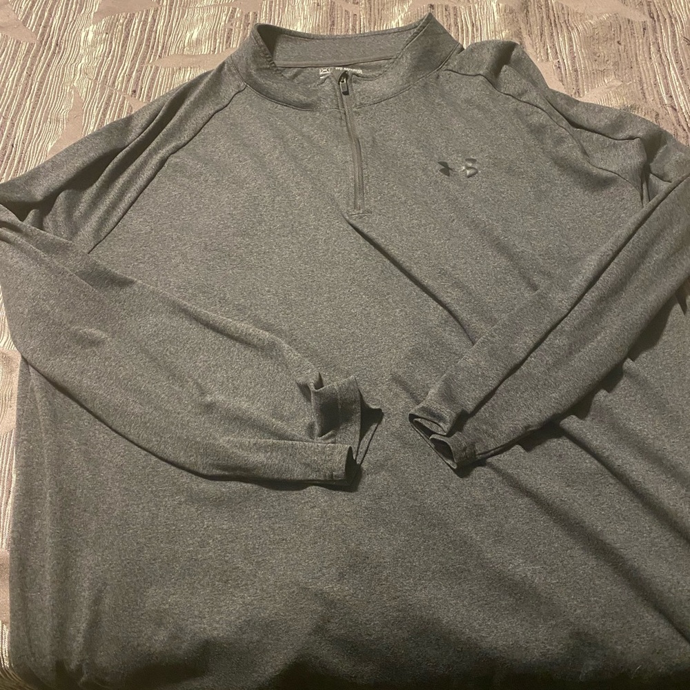 Under Armour 3/4 zip long sleeve Gray
